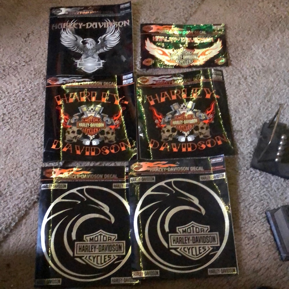 Harley Davidson decals